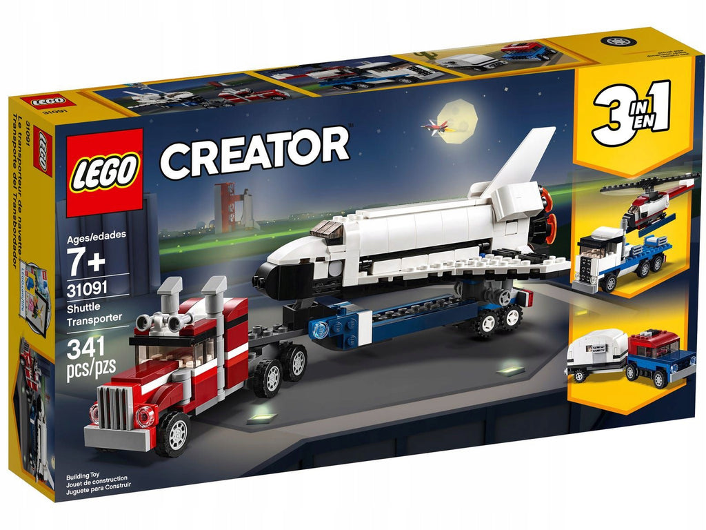 LEGO 31091 Creator 3w1 - Transporter promu – zdjęcie 1