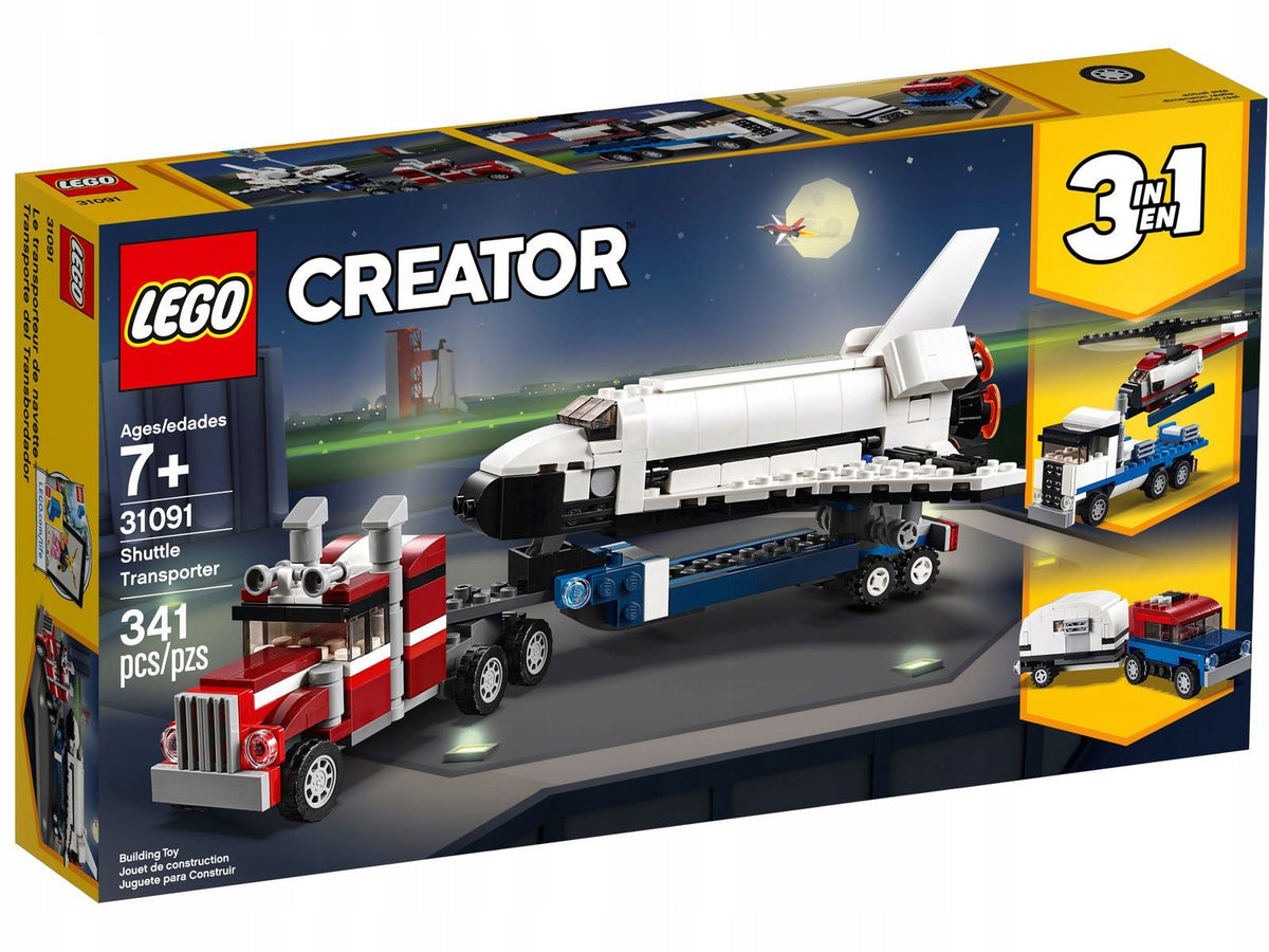 LEGO 31091 Creator 3w1 - Transporter promu – zdjęcie 1