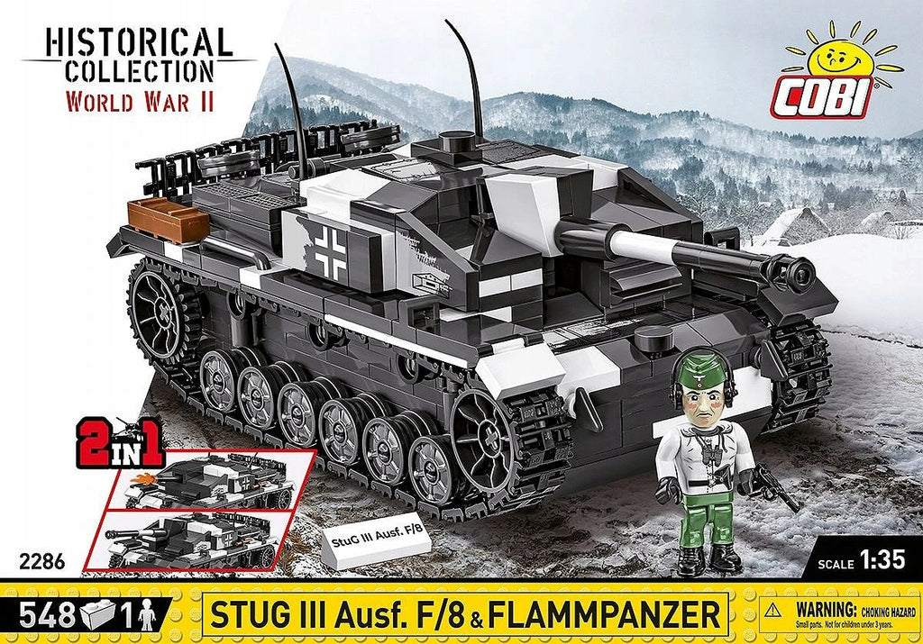 COBI 2286 StuG III Ausf.F/8 & Flammpanzer