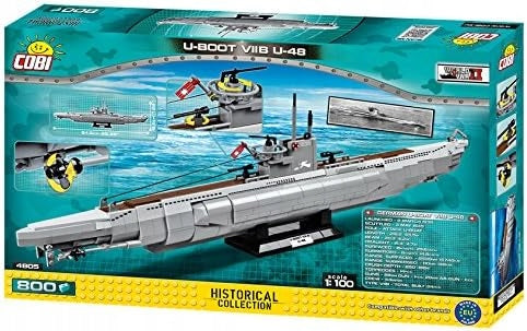 COBI 4805 U-Boot VIIB U-48 – zdjęcie 2