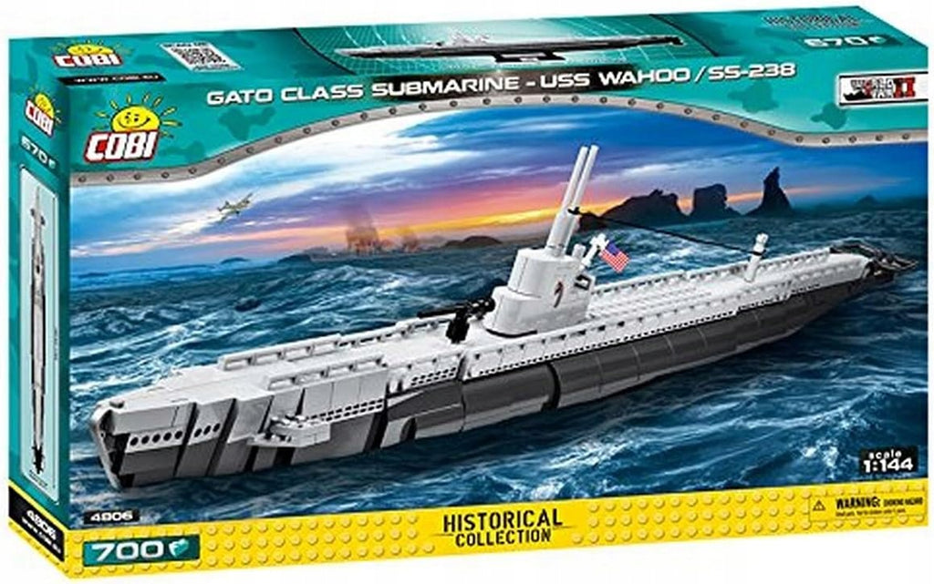 COBI 4806 Submarine-USS WAHOO/SS238 – zdjęcie 1
