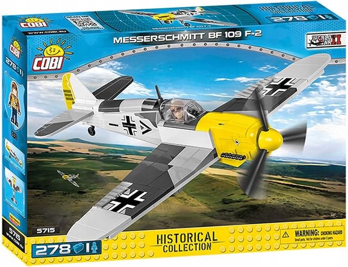 COBI 5715 Klocki Messerschmitt BF 109 F2 – zdjęcie 1