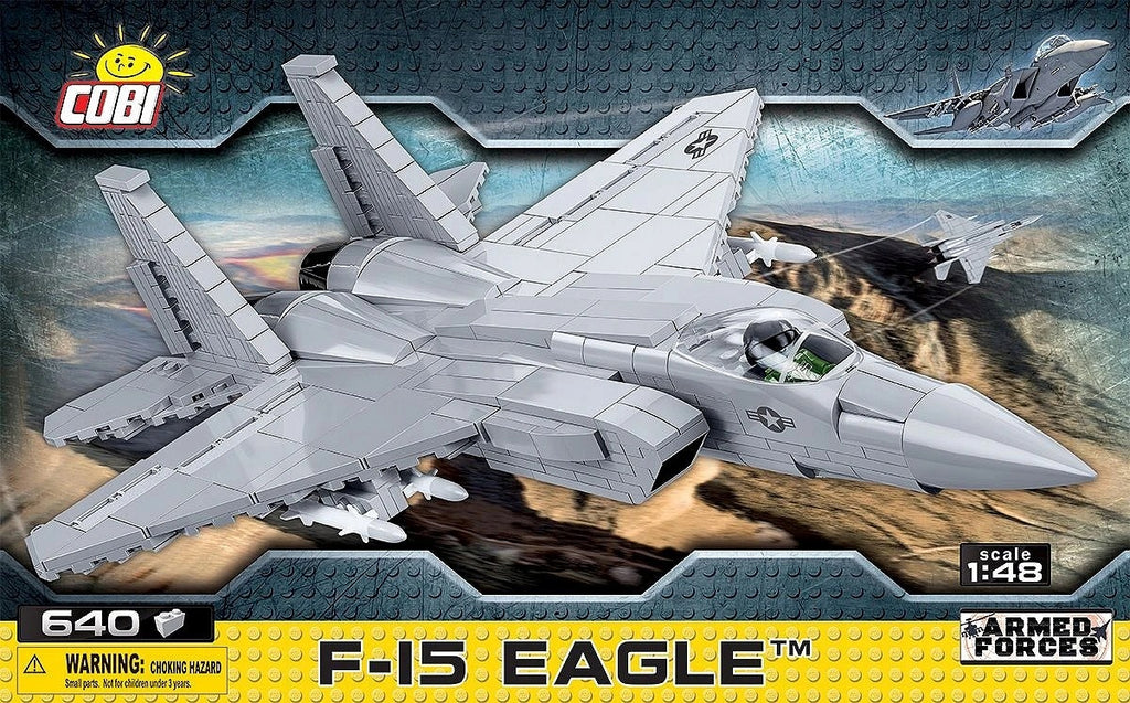 COBI 5803 Klocki Armed Forces F-15 Eagle – zdjęcie 1