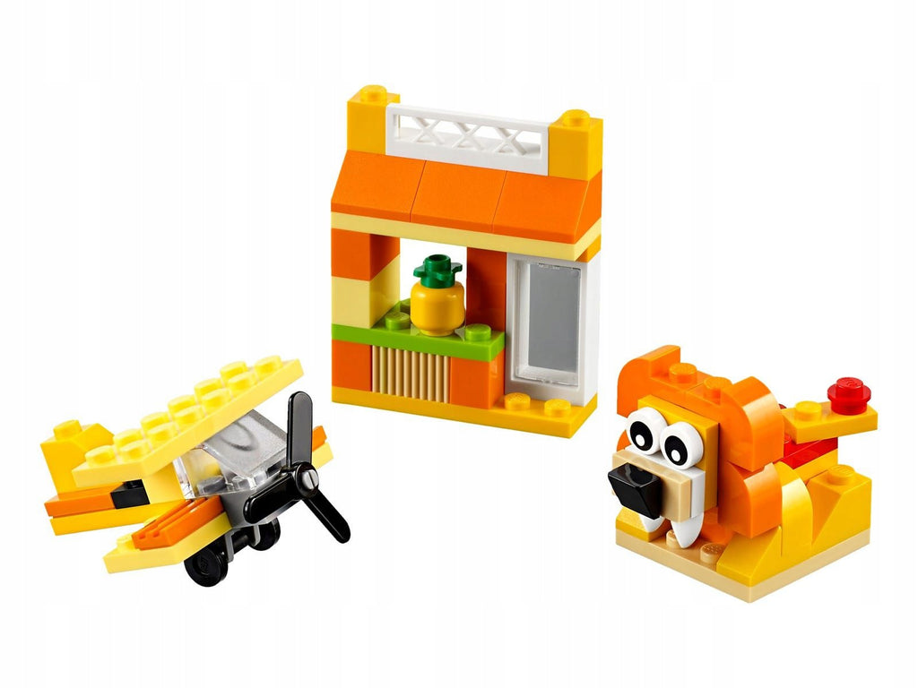 LEGO 10709 Classic - Pomarańczowy zestaw kreatywny – zdjęcie 2