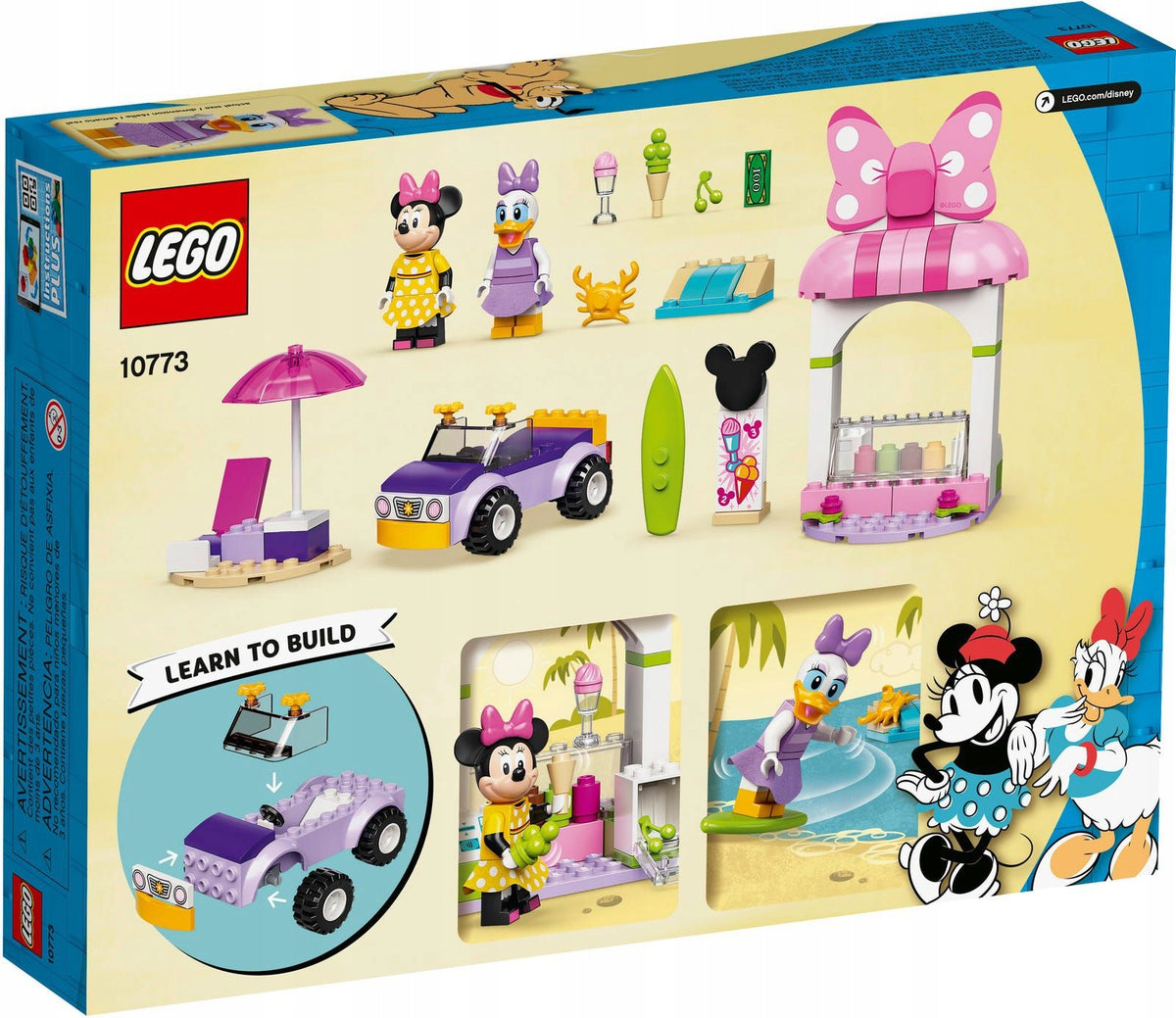 LEGO 10773 Disney - Sklep z lodami Myszki Minnie