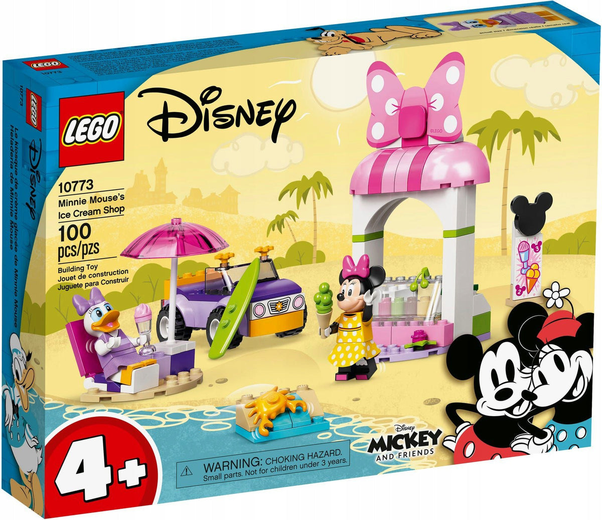 LEGO 10773 Disney - Sklep z lodami Myszki Minnie