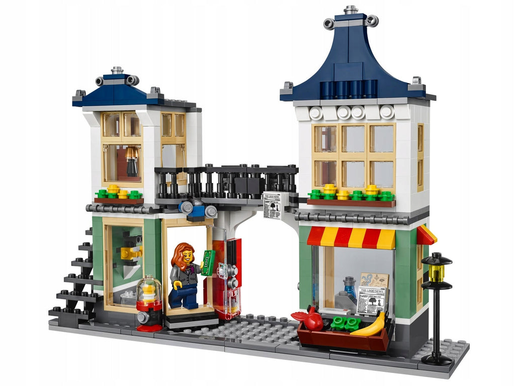 LEGO 31036 Creator 3w1 - Sklep z zabawkami i owocami – zdjęcie 3