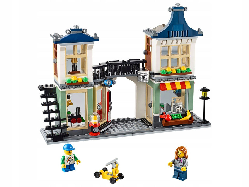 LEGO 31036 Creator 3w1 - Sklep z zabawkami i owocami – zdjęcie 2
