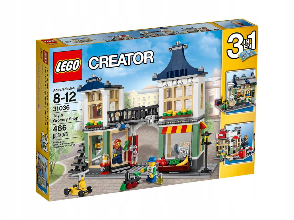 LEGO 31036 Creator 3w1 - Sklep z zabawkami i owocami – zdjęcie 1