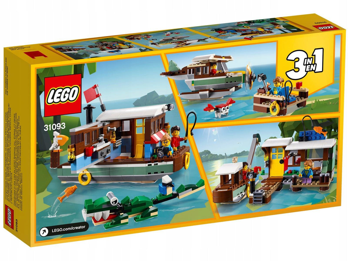 LEGO 31093 Creator 3w1 - Łódź mieszkalna