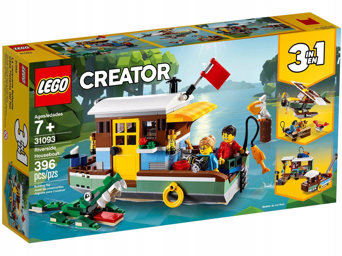 LEGO 31093 Creator 3w1 - Łódź mieszkalna