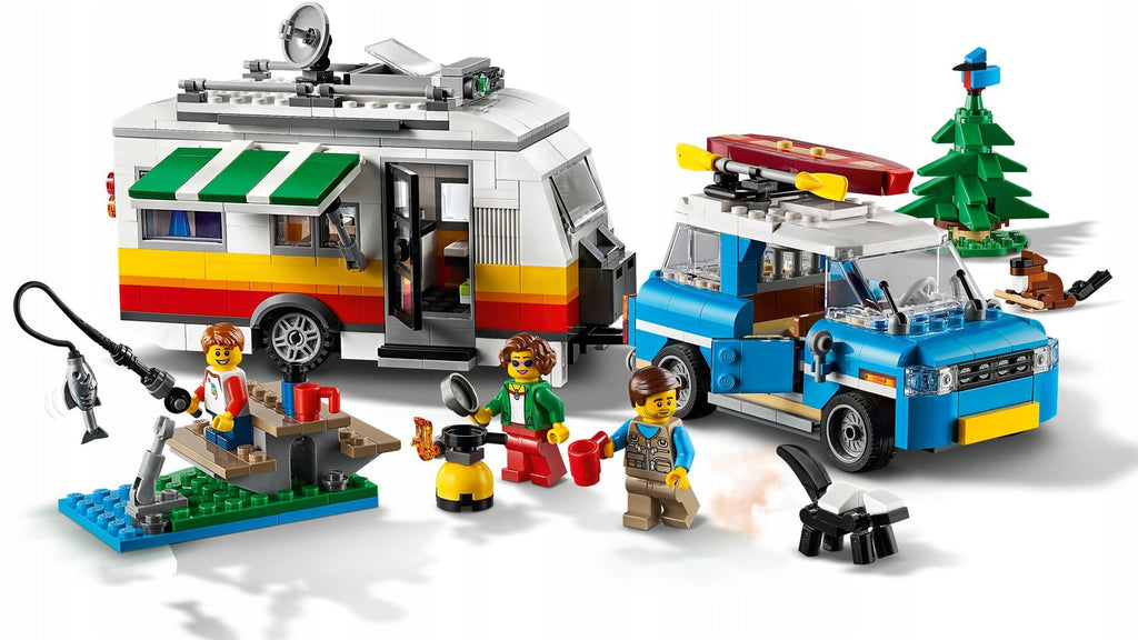 LEGO 31108 Creator 3w1 - Wakacyjny kemping z rodziną – zdjęcie 3