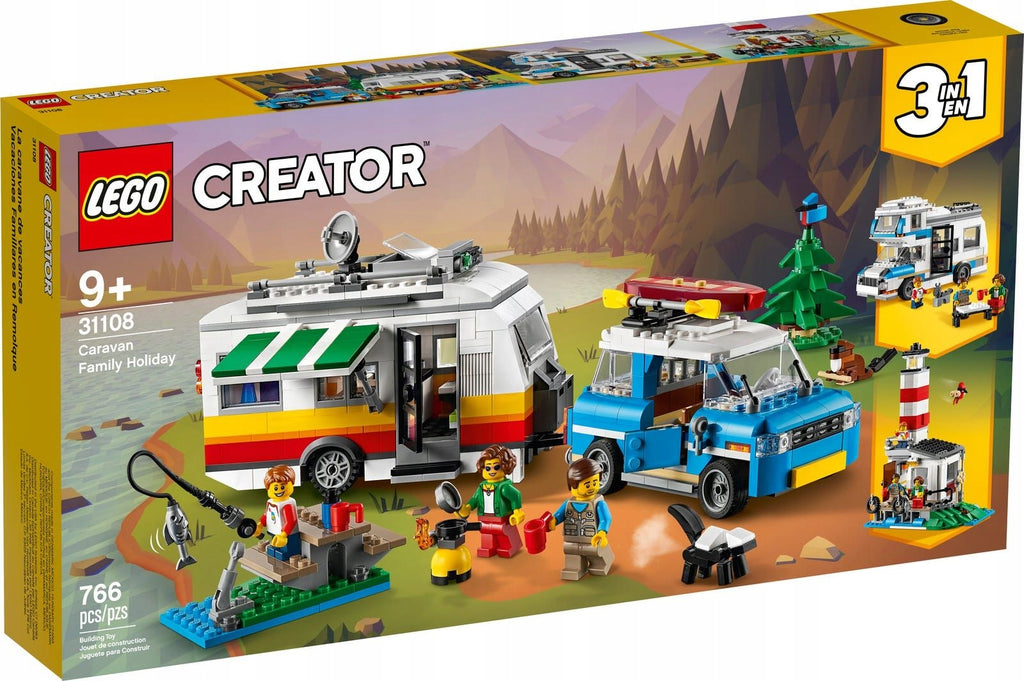 LEGO 31108 Creator 3w1 - Wakacyjny kemping z rodziną – zdjęcie 1