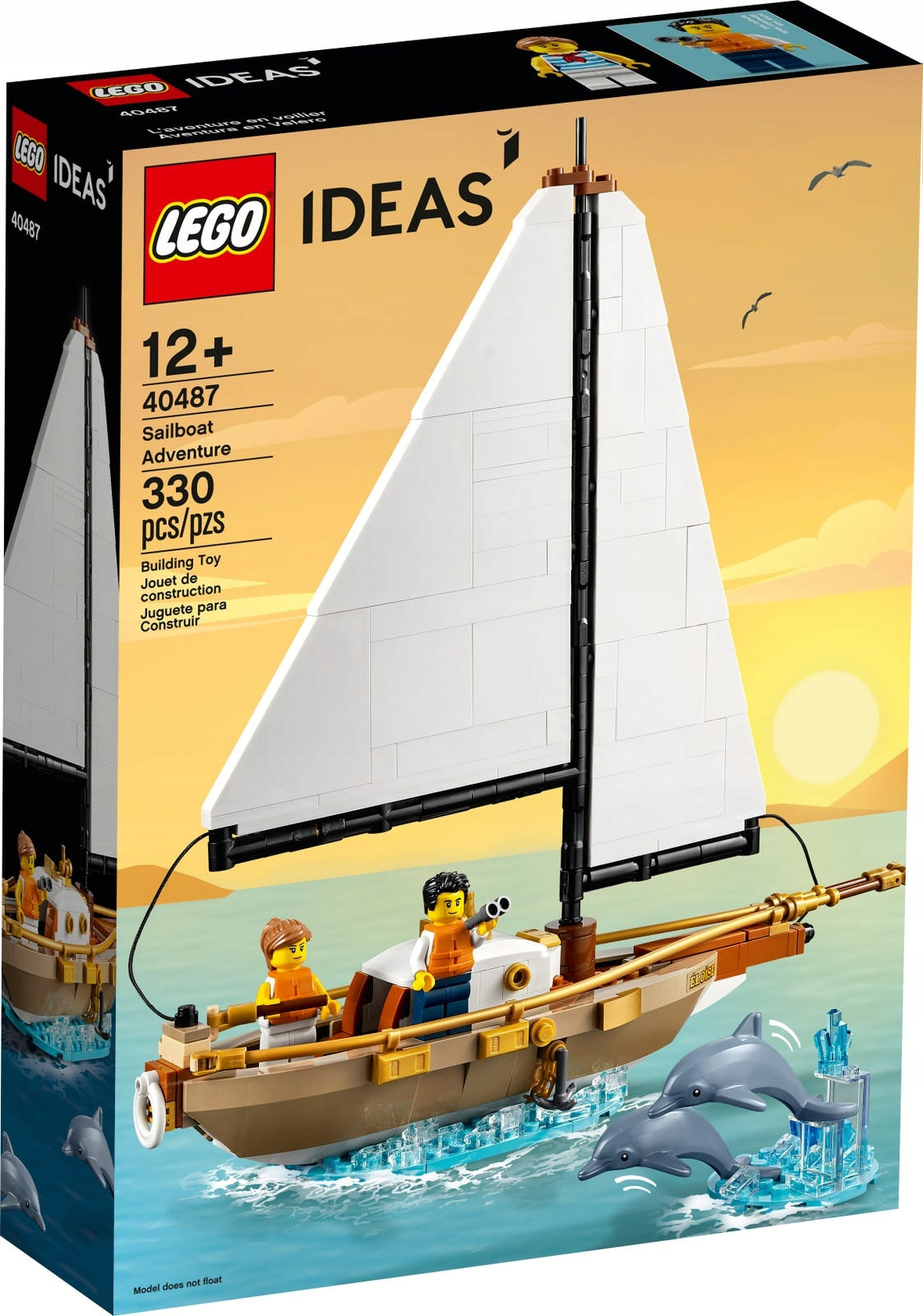 LEGO 40487 Ideas - Przygoda na żaglowcu – zdjęcie 1