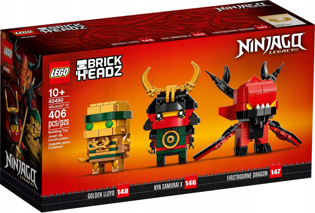 LEGO 40490 BrickHeadz - NINJAGO 10 – zdjęcie 1