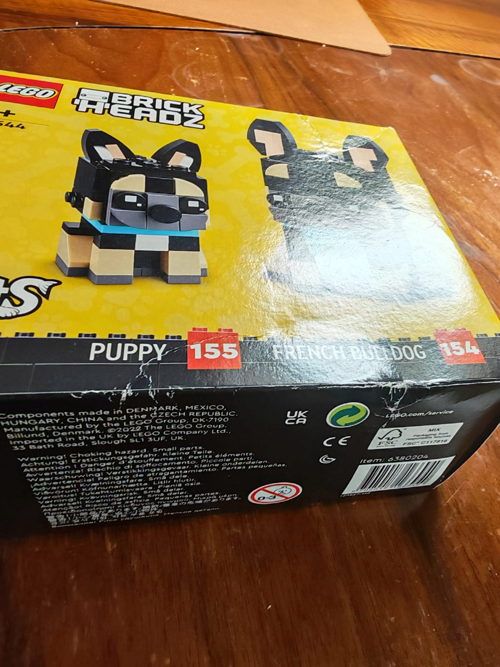 LEGO 40544 BrickHeadz - Buldog francuski – zdjęcie 5