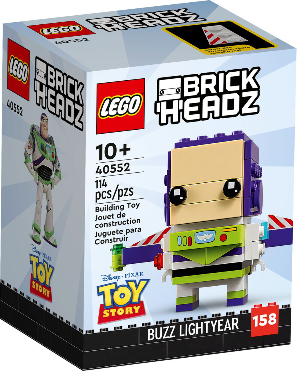 LEGO 40552 BrickHeadz - Buzz Astral – zdjęcie 1