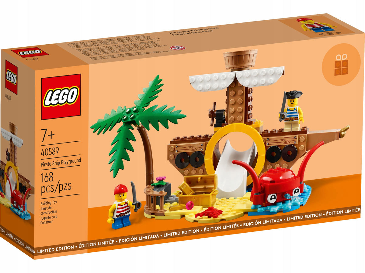 LEGO 40589 Promocyjne - Plac zabaw ze statkiem pirackim – zdjęcie 1