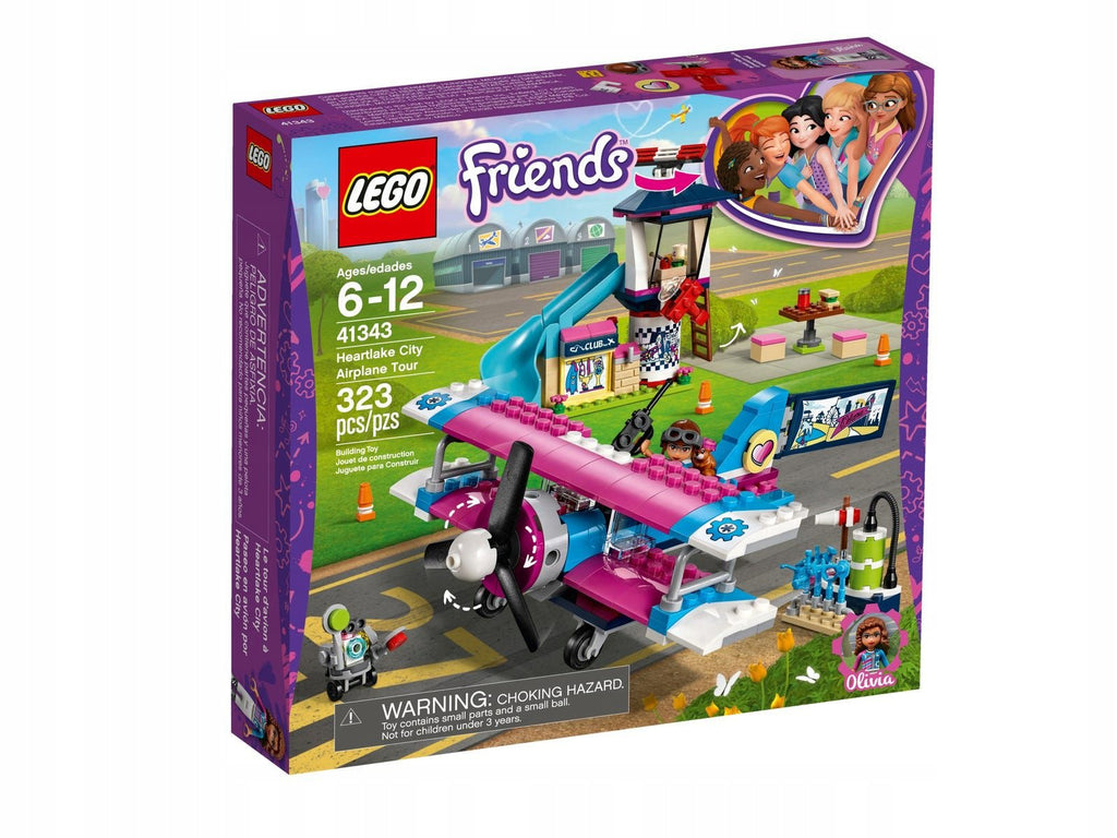 LEGO 41343 Friends - Lot samolotem nad Miastem Heartlake – zdjęcie 1