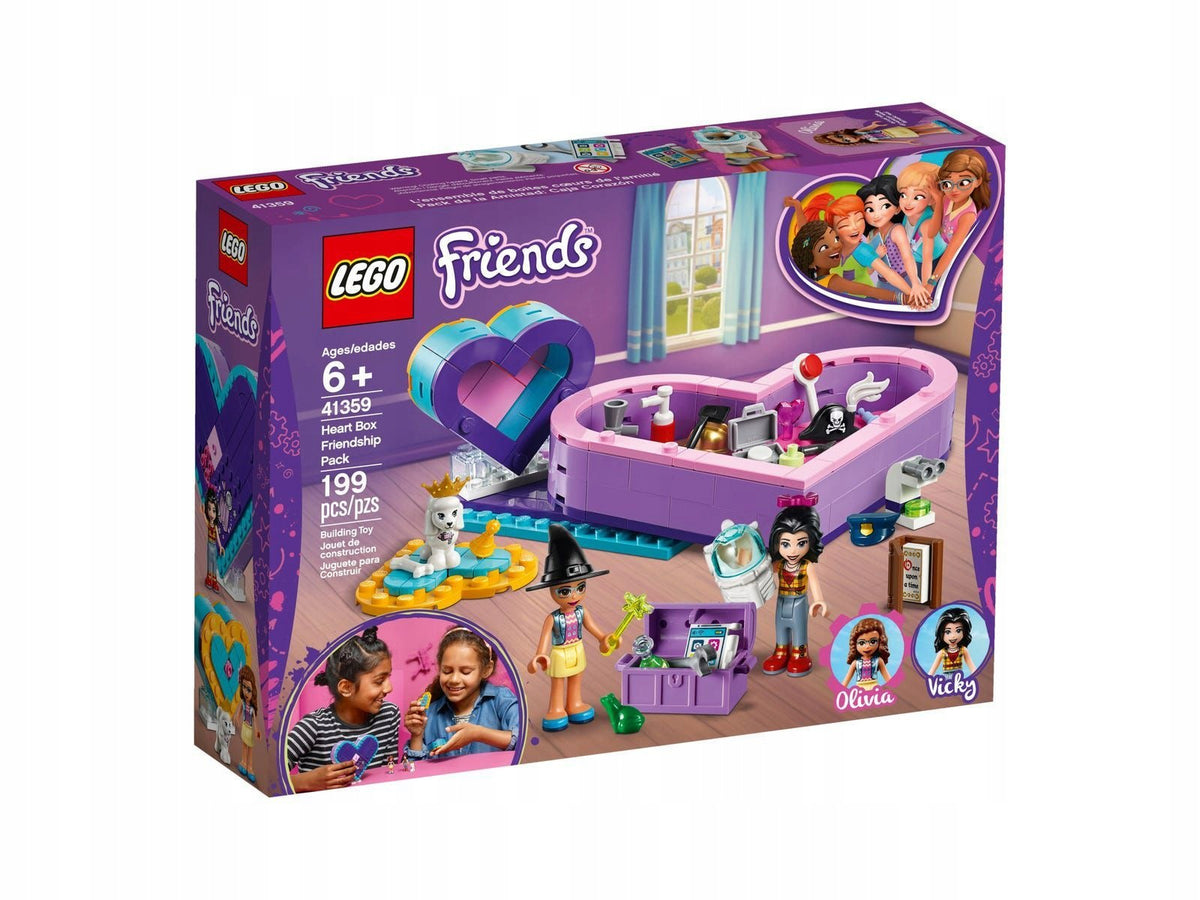 LEGO 41359 Friends - Pudełko w kształcie serca - zestaw przyjaźni – zdjęcie 1