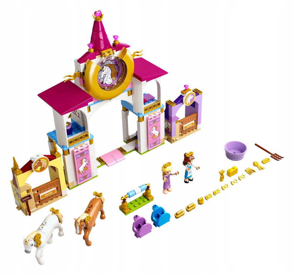 LEGO 43195 Disney - Królewskie stajnie Belli i Roszpunki – zdjęcie 2