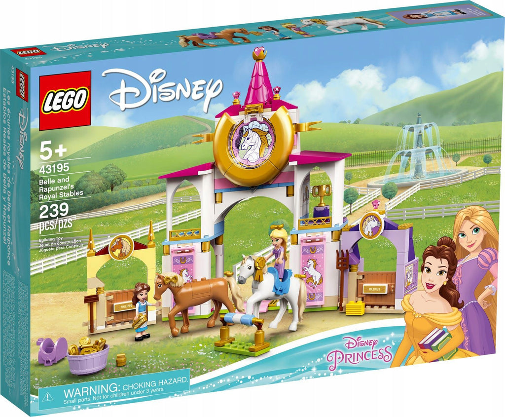 LEGO 43195 Disney - Królewskie stajnie Belli i Roszpunki – zdjęcie 1