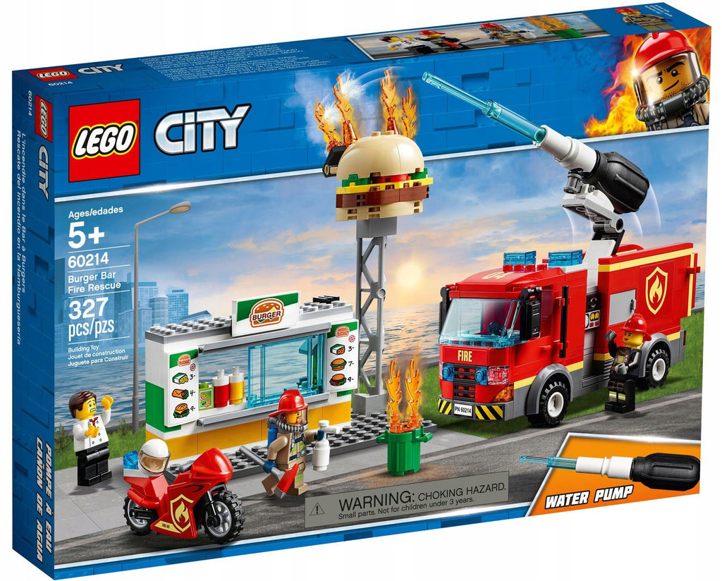 LEGO 60214 City - Na ratunek w płonącym barze – zdjęcie 1