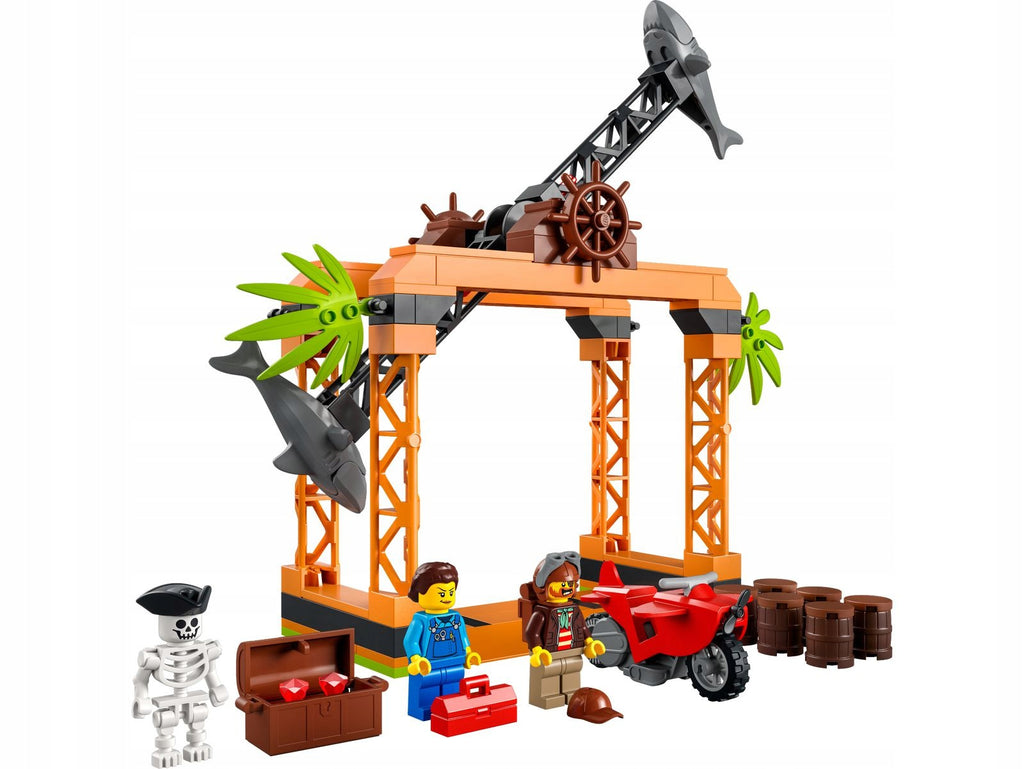 LEGO 60342 City - Wyzwanie kaskaderskie: atak rekina – zdjęcie 2