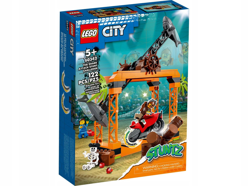 LEGO 60342 City - Wyzwanie kaskaderskie: atak rekina – zdjęcie 1