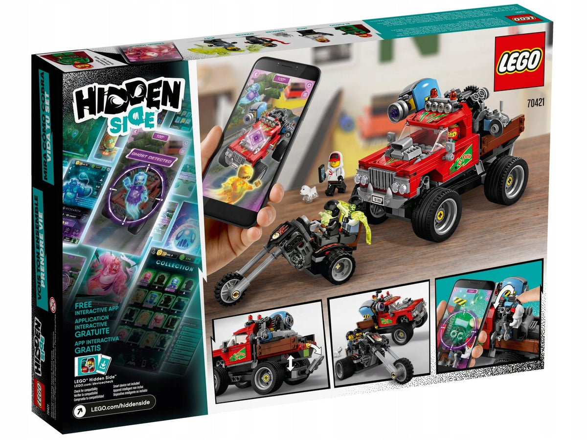 LEGO 70421 Hidden Side - Samochód kaskaderski El Fuego – zdjęcie 3