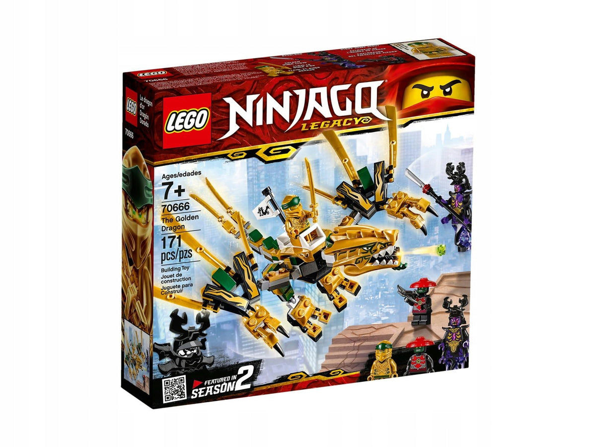 LEGO 70666 Ninjago - Złoty smok