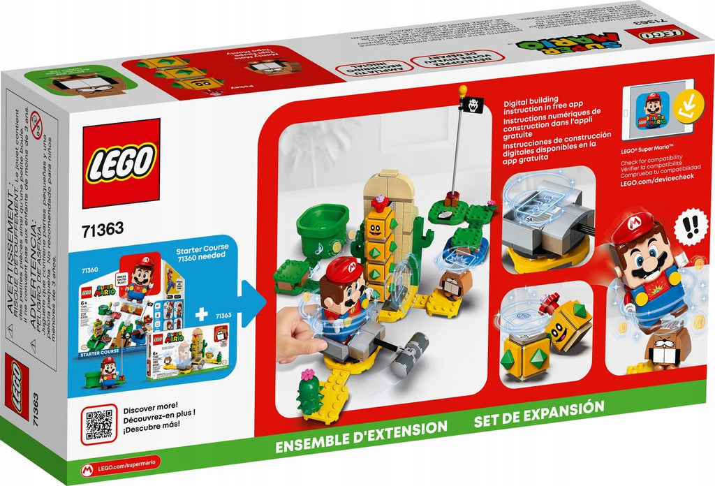 LEGO 71363 Super Mario - Pustynny Pokey - zestaw rozszerzający – zdjęcie 3
