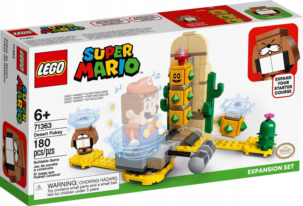 LEGO 71363 Super Mario - Pustynny Pokey - zestaw rozszerzający – zdjęcie 1