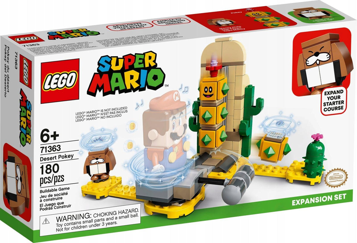 LEGO 71363 Super Mario - Pustynny Pokey - zestaw rozszerzający – zdjęcie 1
