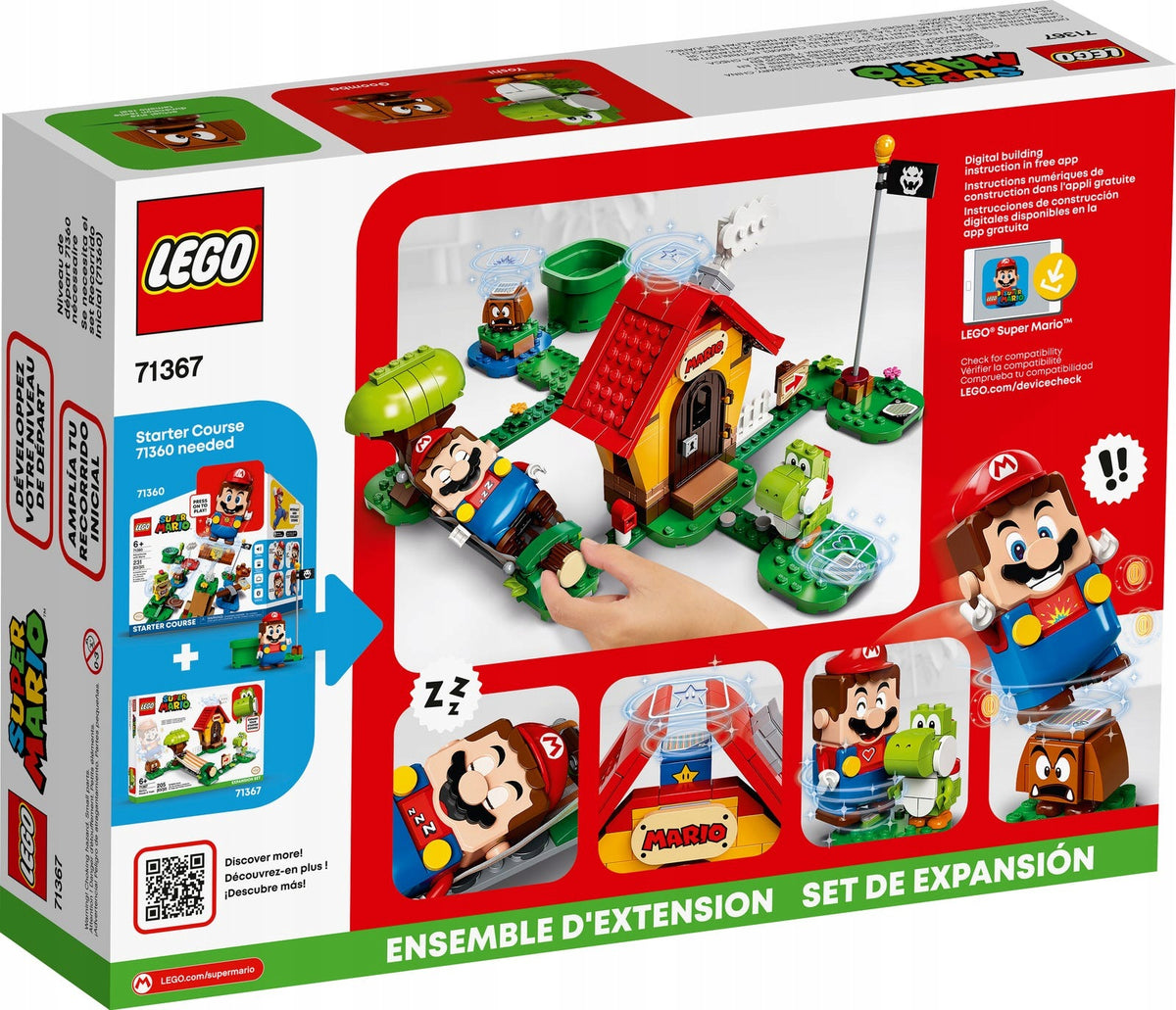LEGO 71367 Super Mario - Yoshi i dom Mario - zestaw rozszerzający – zdjęcie 3