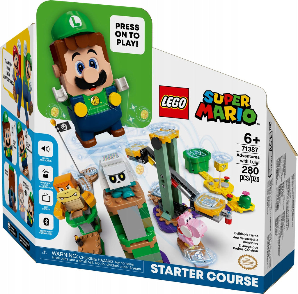 LEGO 71387 Super Mario - Przygody z Luigim - zestaw startowy – zdjęcie 1