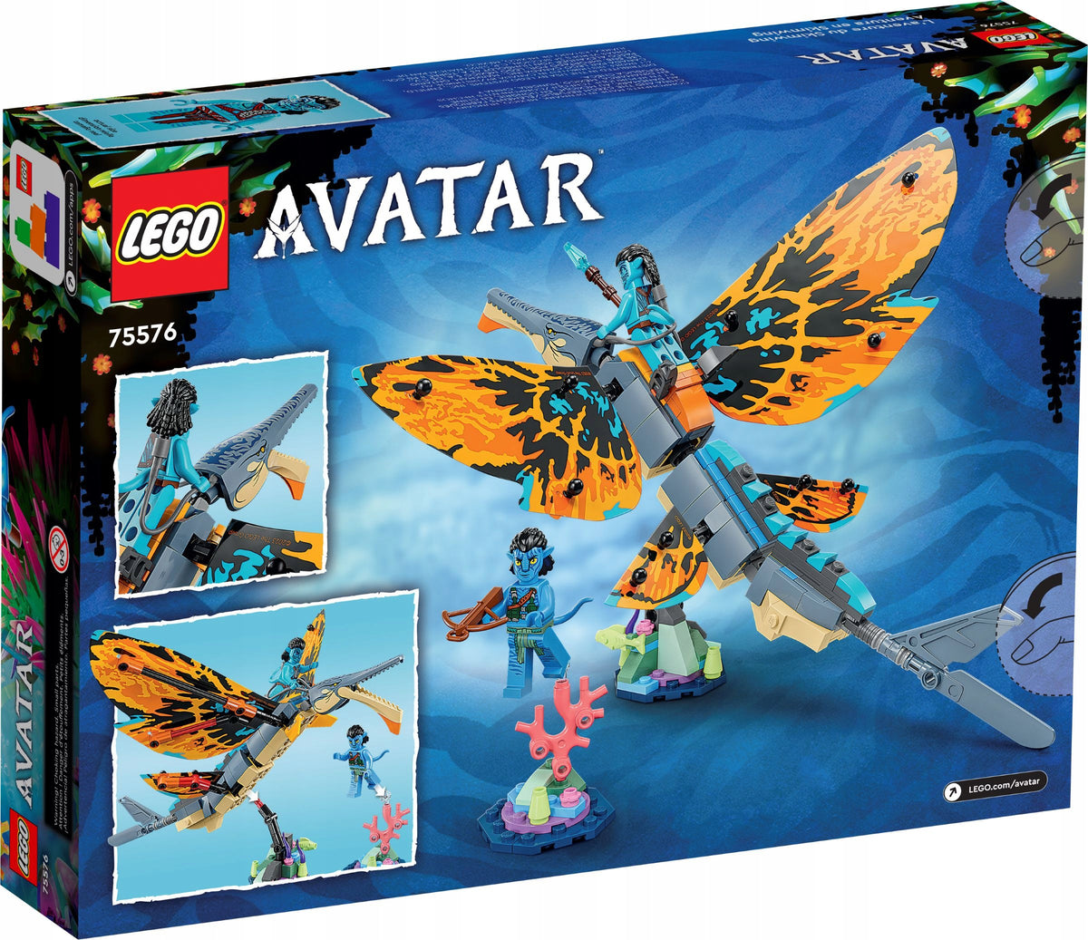 LEGO 75576 Avatar - Przygoda ze skimwingiem – zdjęcie 3