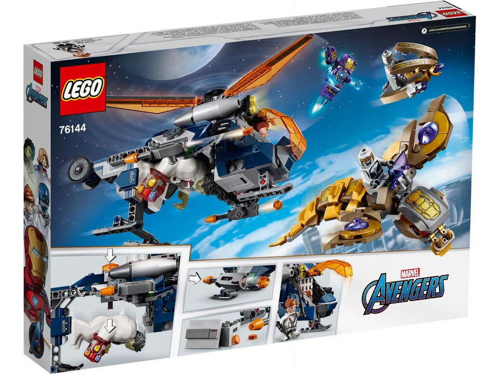 LEGO 76144 Marvel Super Heroes - Upadek helikoptera Hulka – zdjęcie 3