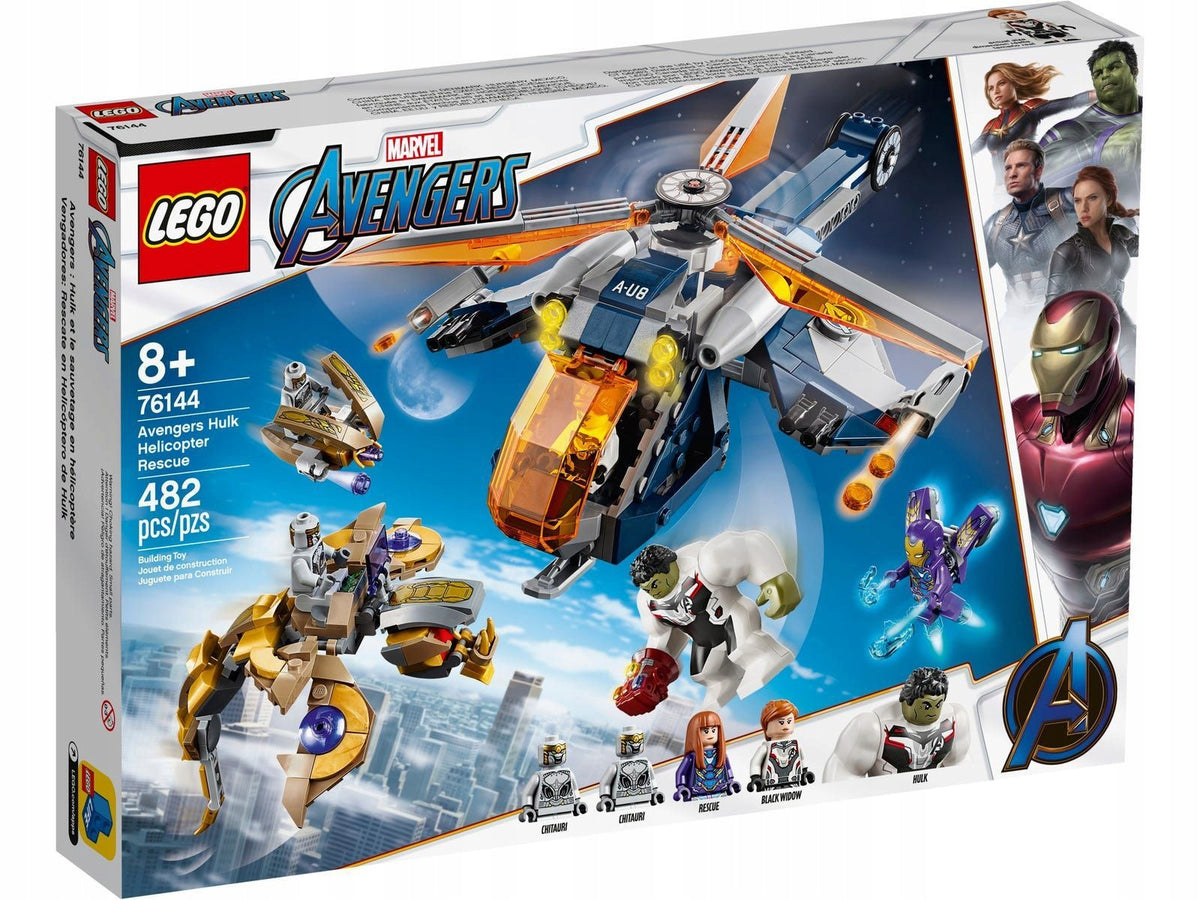 LEGO 76144 Marvel Super Heroes - Upadek helikoptera Hulka – zdjęcie 1