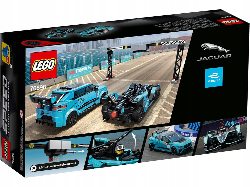 LEGO 76898 Speed Champions Formula E Panasonic Jaguar Racing Jaguar I-PACE – zdjęcie 3
