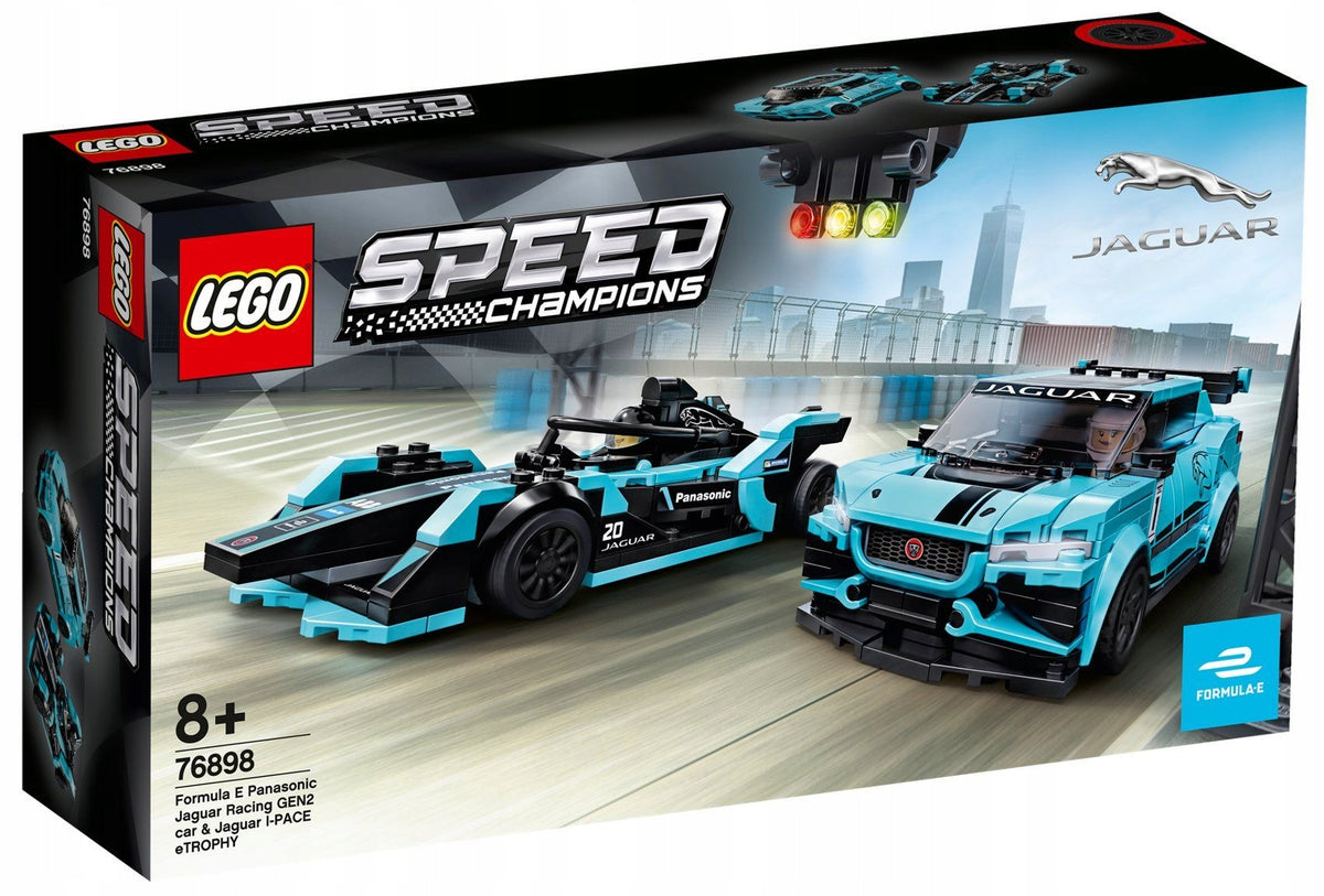 LEGO 76898 Speed Champions Formula E Panasonic Jaguar Racing Jaguar I-PACE – zdjęcie 1