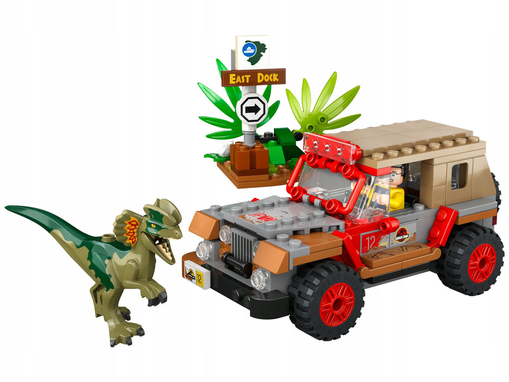 LEGO 76958 Jurassic World - Zasadzka na dilofozaura – zdjęcie 2