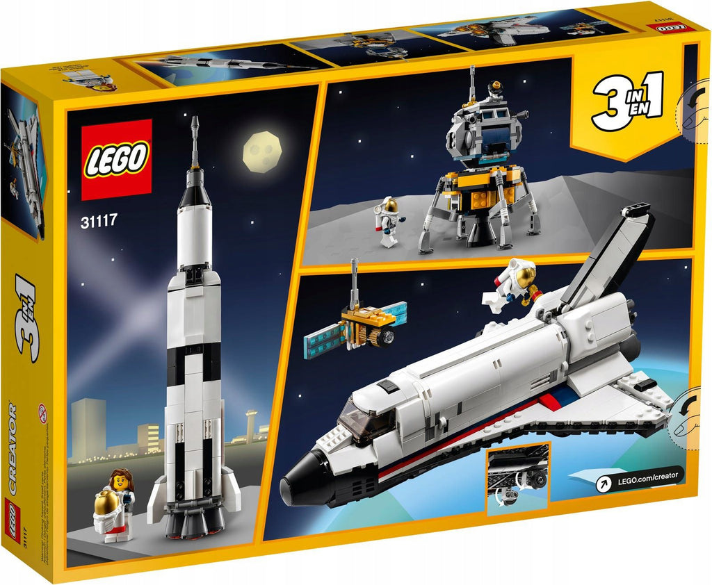 LEGO 31117 Creator 3w1 - Przygoda w promie kosmicznym – zdjęcie 3