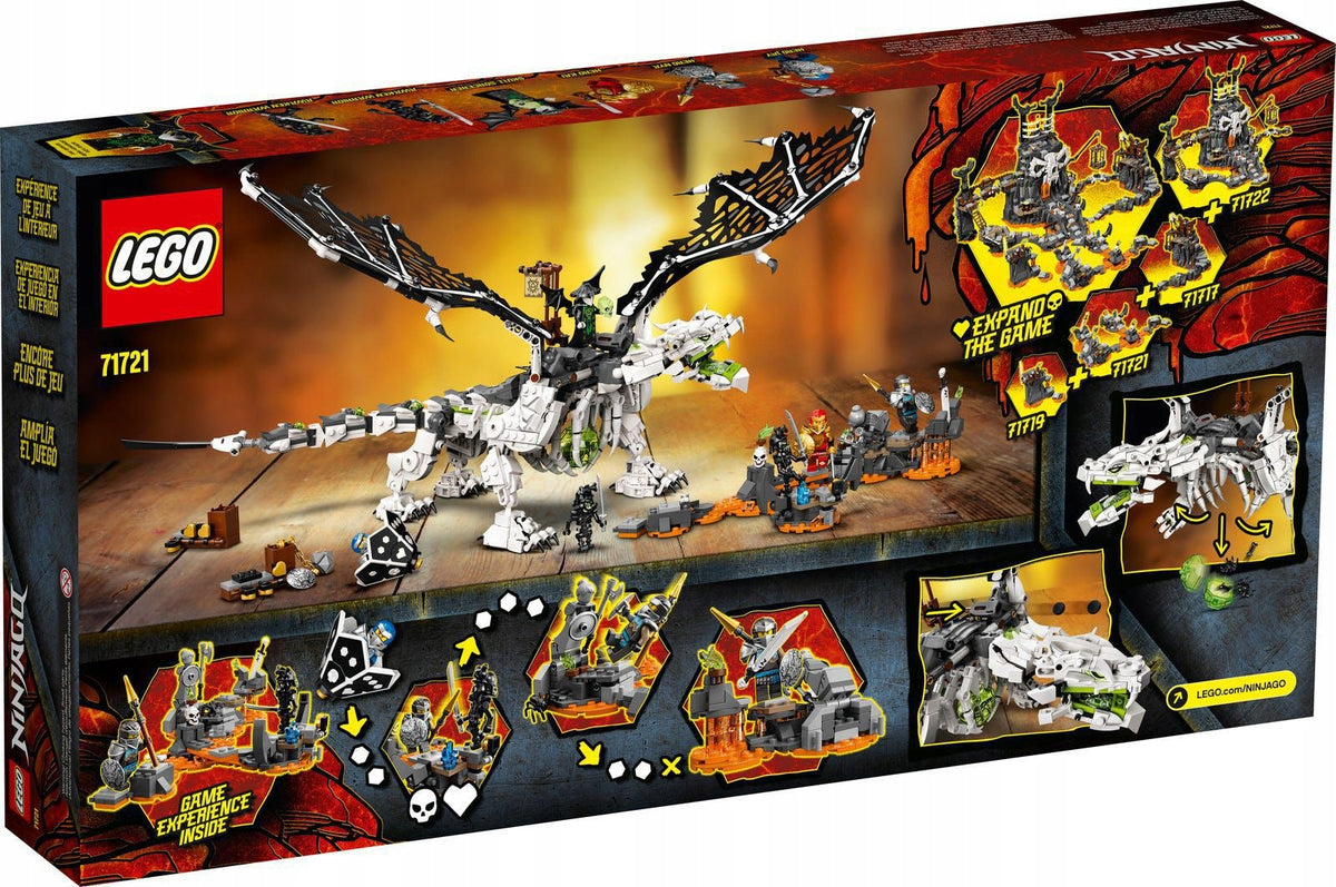 LEGO 71721 Ninjago - Smok Szkieletowego Czarownika