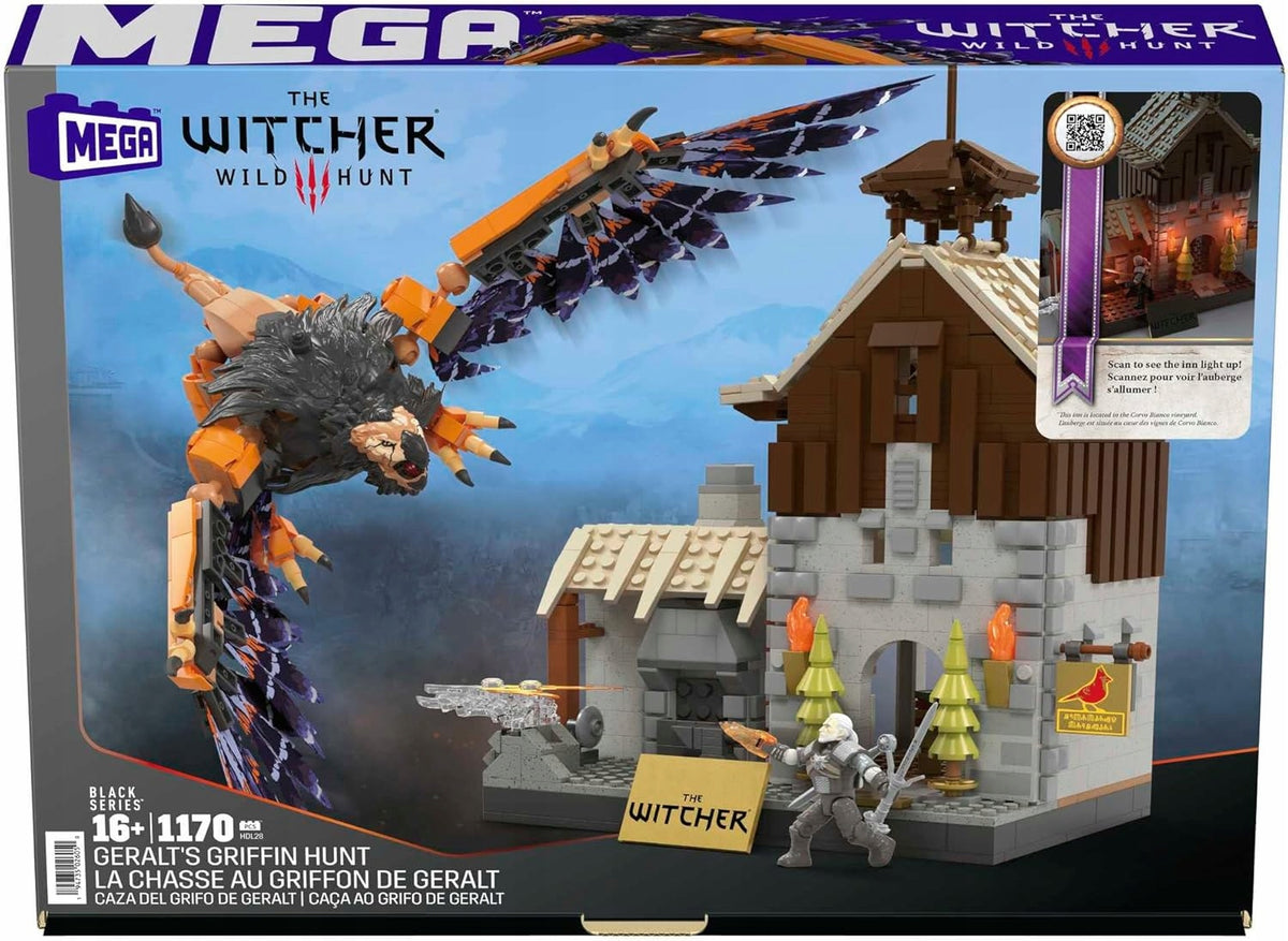 MEGA The Witcher - Geralt HDL28 WIEDŹMIN Polowanie na Gryfa