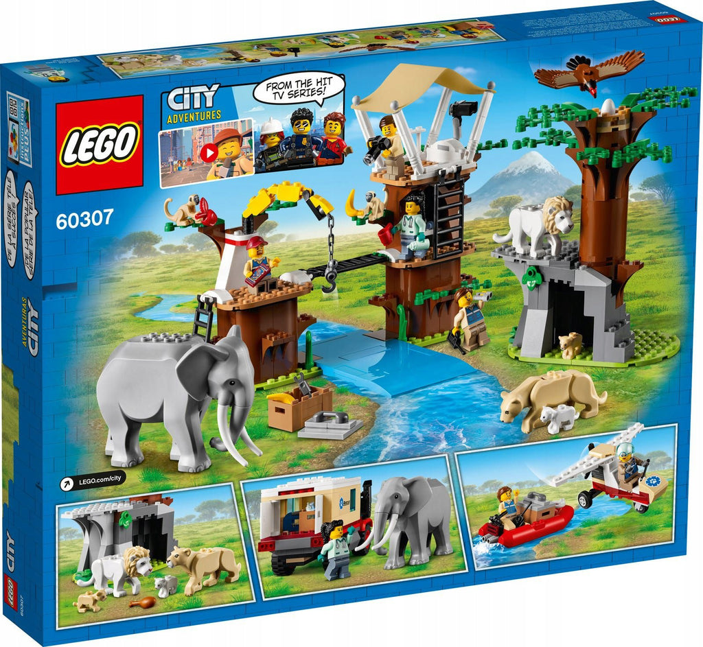 LEGO 60307 City - Obóz ratowników dzikich zwierząt – zdjęcie 3